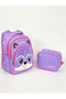 3-Piece Orthopedic School Bag Set, Backpack, Lunch Box, Pen Holder, Cute Animal Figures - 4