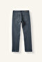 G6806Axnm84 Indigo Sergio Regular Fit Normal Waist Pipe Leg Jean Trousers - 6