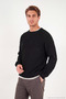 Cotton Regular Fit Crew Neck Sweater Men's Sweater 7020263 - 4