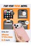Silicone for iPhone 17 Pro Max Case 6.9-Inch, Liquid Silicone Multi-Color Slim Silky-Soft Touch Pink - 2