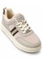Women's Beige Smoked Lightweight Comfortable Sole Casual Sports Shoes - 3