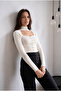 Buttoned, Low-Cut Knitwear Cardigan - 3