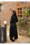 طقم ساتان جاكار أسود - 3