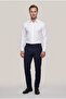 Ds Damat Slim Fit White Plain Shirt - 4