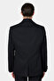 Ds Damat Slim Fit Black Dobby Tuxedo Suit - 3