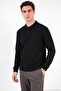 Cotton Buttoned Polo Collar Sweatshirt Men's Polo Collar Sweat 5905838 - 4