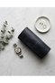 Genuine Leather Navy Blue Vintage Crazy Horse Leather Triple Luxury Watch Roll and Travel Watch Box - 5