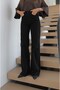 Black Push up Straight Jean - 3