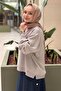 Ribana Collar Mercerized Combination Tunic - 2
