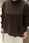 Ribana Collar Mercerized Combination Tunic - 3