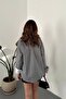 Black Striped Poplin Long Sleeve Shirt - 5