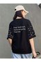 Unisex Stylish Comfortable Oversize Cotton Crew Neck T-Shirt with Special Design Code 49624