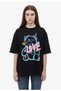 Unisex Stylish Comfortable Oversize Cotton Crew Neck T-Shirt with Special Design Code 38568