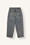 100% Cotton Barrel Fit Standard Leg Washed Jean Trousers for Boys I8545A826Wn - 8