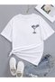 Unisex Stylish Comfortable Oversize Cotton Crew Neck T-Shirt with Special Design Code 43334 - 3