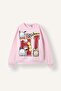 Relaxed Fit Crew Neck Pochacco Printed Sweatshirt for Girls I5076A826Au