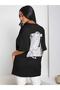 Unisex Stylish Comfortable Oversize Cotton Crew Neck T-Shirt with Special Design Code 36333