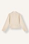 Fitted Shirt Collar Taffeta Gabardine Jacket I5494Ax26Au - 4