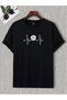 Unisex Stylish Comfortable Oversize Cotton Crew Neck T-Shirt with Special Design Code 48591