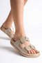 Silvery Women's Orthopedic Daily Soft Double-Strapped Slippers |   Daily Comfortable Outdoor and Indoor Slippers
