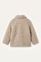 Ultra Soft Plush Textured Polo Collar Coat Baby Girl H3546A526Au - 6