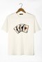 Unisex Stylish Comfortable Oversize Cotton Crew Neck T-Shirt with Special Design Code 49209
