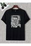Unisex Stylish Comfortable Oversize Cotton Crew Neck T-Shirt with Special Design Code 48335
