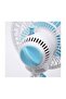 JIHAM Mini Clip-On Bed Fan with Adjustable Speed and Direction Portable Cooling Fan for Home and Office - 4