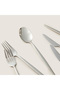 Belina 18 Piece Dinner Fork Spoon Knife Set Shiny Silver - 5