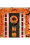 Halloween Door Hanging Sign Pumpkin and Ghost Decorations for Festive Home and Party Atmosphere for Halloween and Outdoor Display - 3