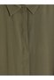 Khaki Gabardine Women's Shirt Tunic - 6