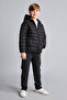 Windproof Waterproof Inflatable Black Boy's Coat E8688A8/Bk27 - 2