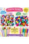Karmaofis 12-Piece Cute Friends Pencil Set – 3 Pen Tip Decorations + 2 Pen Holding Sponges |   Pattern Optional - 2