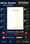 Metal - Floral To-Do List, Writable and Erasable with Magnetic Pen - 7