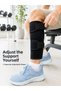 Sports Calf Support Device with Adjustable Band, Black