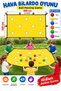Sari Billiards Top Bouncing Crossing Team Group Garden Game Kindergarten Nursery Educational Balance Activity Billiard Game