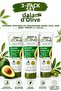 Organic Avocado Oil Nourishing Hand Face Body Cream 250 ml 3 Pieces