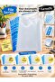 A4 90 Micron Crystal Pouch File with Blue Stripes 11 Holes – 50 Pieces Optional - 2