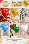 18 Inch 46 cm Heart Foil Balloon Inflatable with Helium and Air Party Decoration Balloon - 5