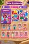 Magnetic Dress up Game for Girls, Double-Sided Educational Activity Set with 10 Cards - 51 Pieces - 6