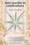 Transparent Polar Star Foil Balloon 18 Inch – Iridescent Birthday, Party, and Christmas Decoration