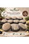 Internatural Juniper Tar Pumpkin Fiber Herbal Soap 10 Pack (10 X 110 g)
