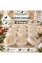 Internatural Turkish Bath Pumpkin Fiber Herbal Soap 10 Pack (10 X 110 g)
