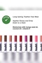Lassi Lips Colored Moisturizing Lip Oil Guava 3.8ml - 6