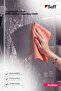 Lavender Microfiber Cloth Double-Sided Liquid Absorbent Sensitive Fabric and Surface Cloth 40X40 cm Orange - 4