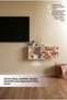 Custom Printed Solid Wood Wall Mounted Modem Storage Box Cable Hider Cable Organizer
