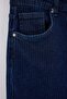 Koyu Mavi Çizgili Straplez Bluz Jeans Denim Alt - Üst Takım TWOAW27AU00102 - 5
