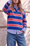 Wardrobe Essentials Saks*001 Yünlü Basic Geniş Kalıp Özel İplikli Triko Kazak TWOAW26KZ00072 - 3