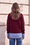 Wardrobe Essentials Cherry Mohair Look Soft Textured Special Quality Knitwear Sweater Twoaw27Kz00102 - 4
