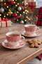 2-Piece Christmas Patterned Tea Cup Set 230 Cc Tphaw27Cfn00002 - 2